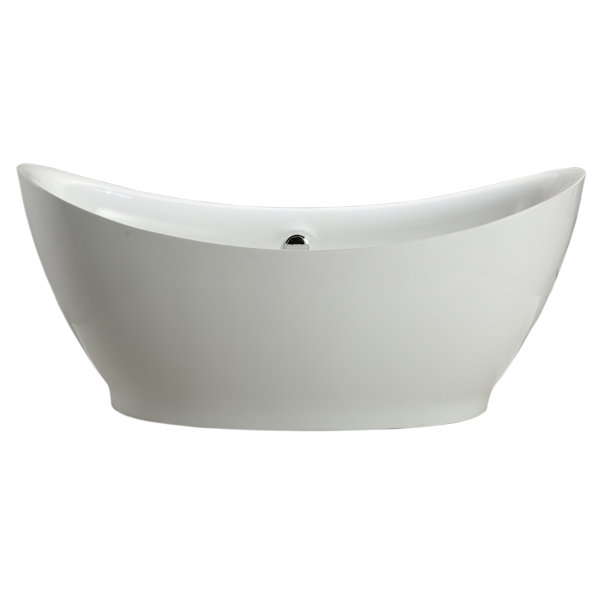 Divinity 67.5 x 31.5 Soaking Bathtub by Vinnova