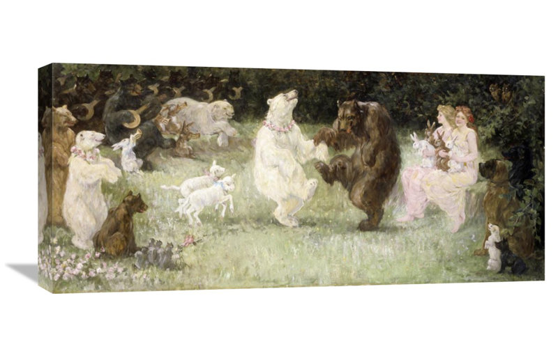 Global Gallery The Rites Of Spring By Frederick Stuart Church