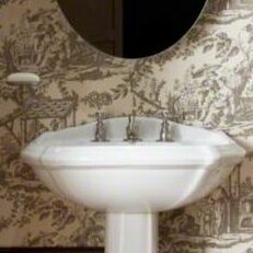 Portrait® Ceramic 27 Pedestal Bathroom Sink with Overflow by Kohler