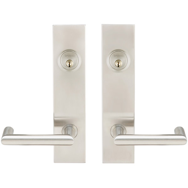 Stuttgart Double Cylinder Mortise Handleset by INOX®