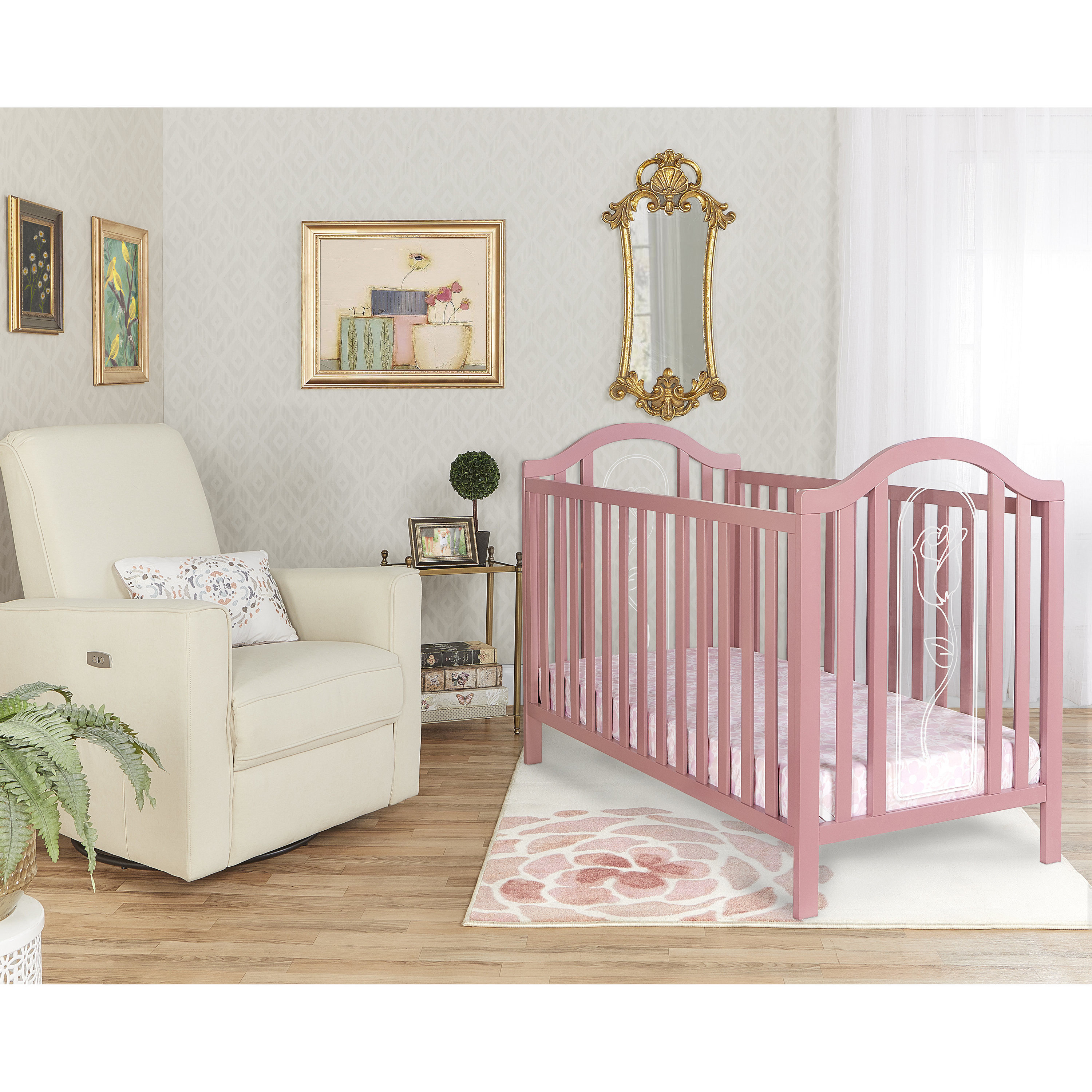 Zoomie Kids Mcginley 3 In 1 Convertible Crib Wayfair