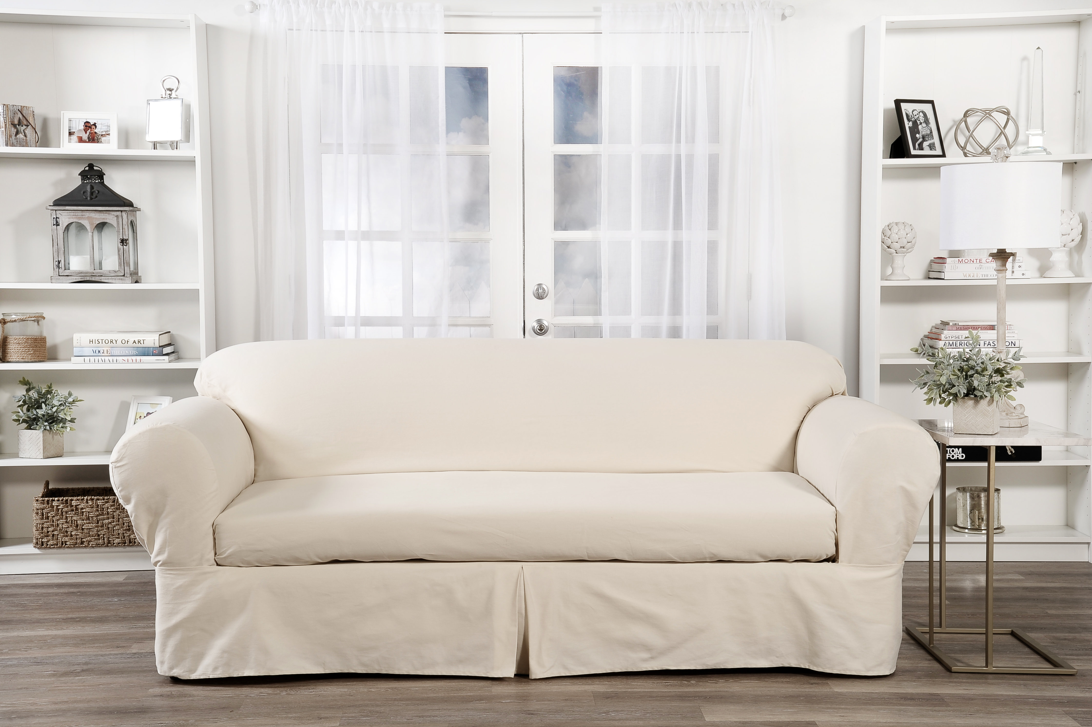 Box Cushion Sofa Slipcover Reviews Joss Main Box Cushion Sofa Slipcover Reviews