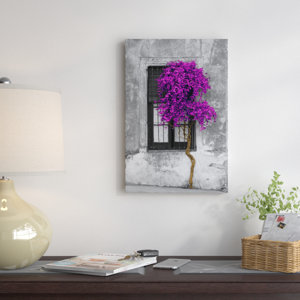 'Tree in Front of Window' Graphic Art Print