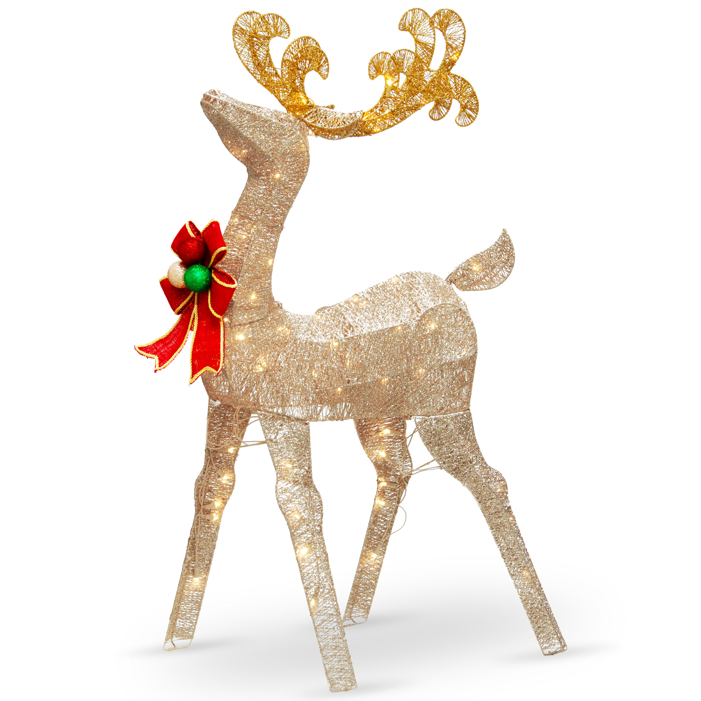 The Holiday Aisle Reindeer Decoration Figurine Reviews Wayfair