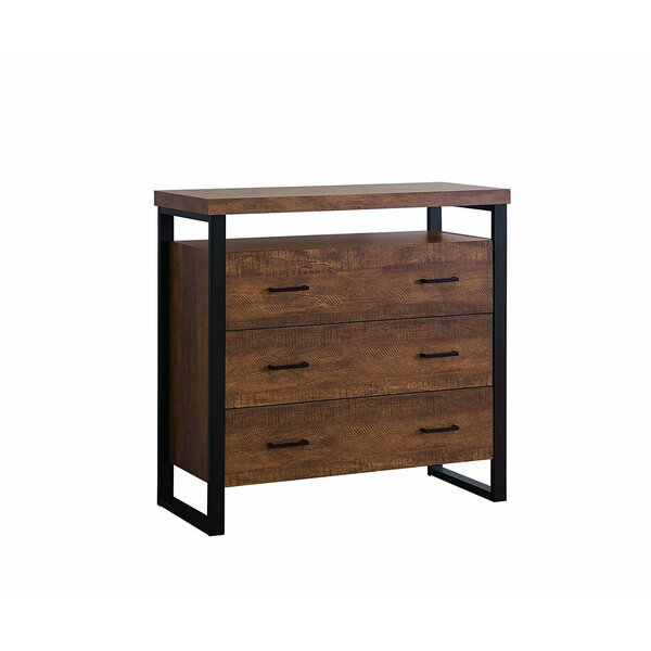 Leeson 3 Drawer Accent Chest By Union Rustic