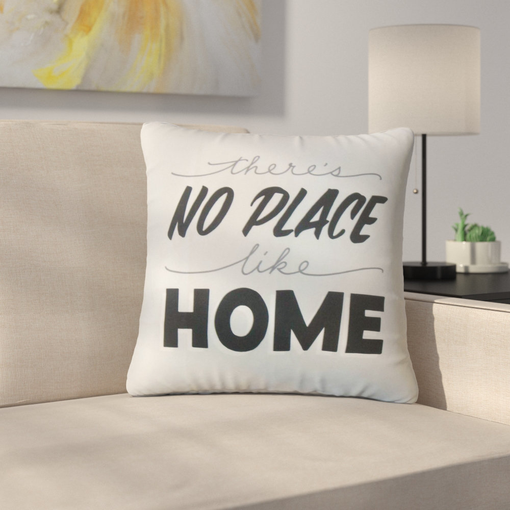 Latitude Run Rowlands There S No Place Like Home Text Cotton Throw