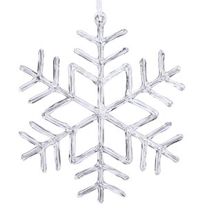 Acrylic Snowflake Ornament