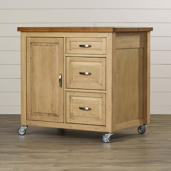 Lockwood Kitchen Cart By Loon Peak Best #1