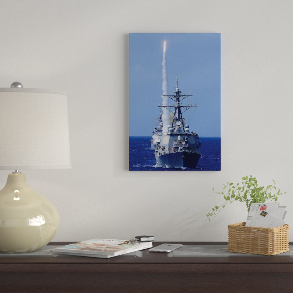 USS Cole Guided Missile Destroyer Wall Picture Art Print