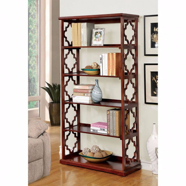 Charters Towers Contemporary Etagere Bookcase by Longshore Tides