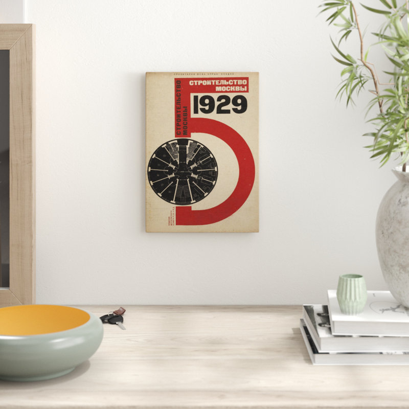 Happy Larry Russian Constructivist Cover By El Lissitzky Graphic