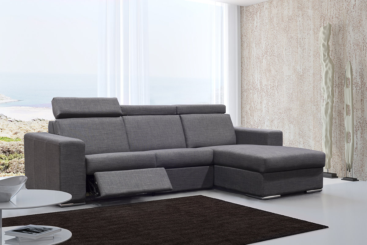 Fornirama Elegance Reclining Sectional & Reviews Wayfair