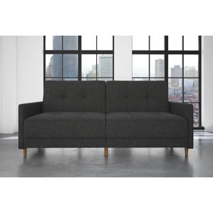 Zipcode Design Ziva Linen Convertible Sofa Zipcode Design Ziva Linen Convertible Sofa