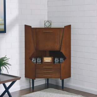 Small Corner Bar Cabinet | Wayfair Small Corner Bar Cabinet | Wayfair