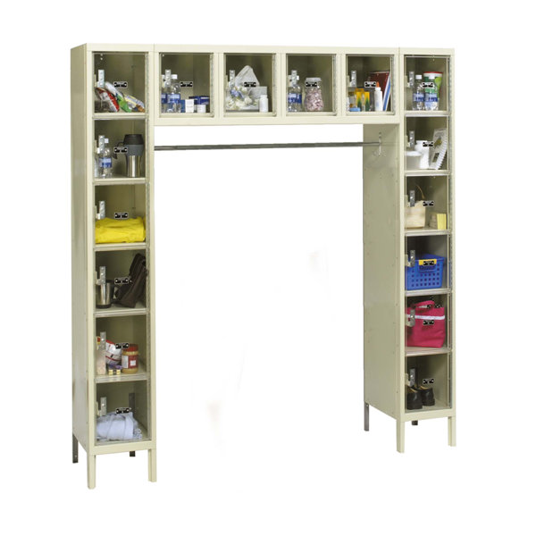 Safety-View 6 Tier 5 Wide Safety Locker by Hallowell