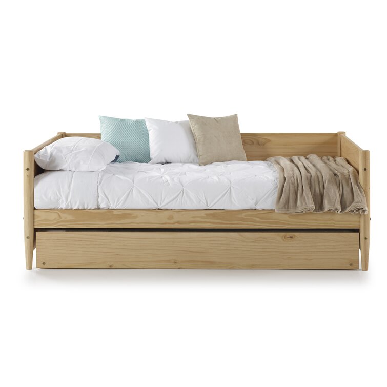 Grady Twin Solid Wood Daybed with Trundle