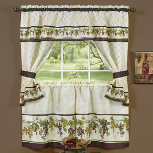 Tuscany Kitchen Cottage Window Treatment Set