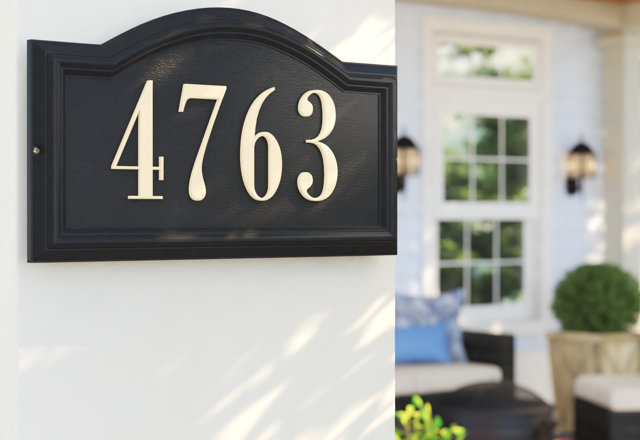 Address Plaques for Less