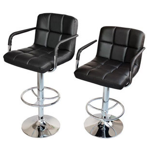 Bar Stools With Arm Rest Wayfair Quickview