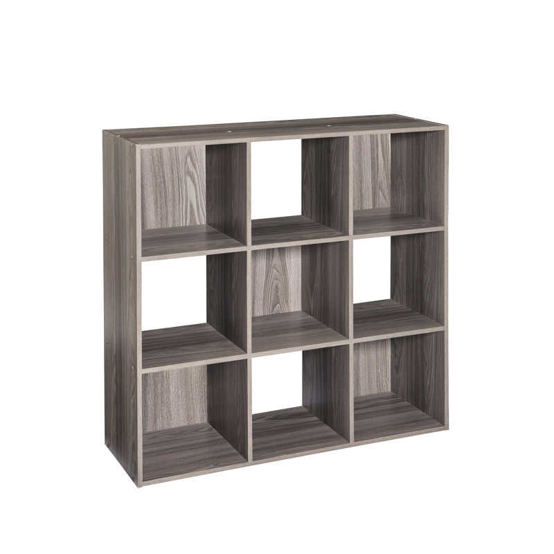 Closetmaid Cubeicals 9 Cube Bookcase With 4 Fabric Bins Wayfair