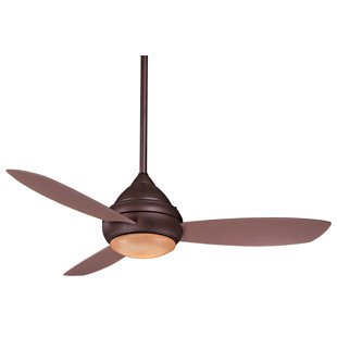 Best 52 Concept™ I Wet LED 3 Blade Outdoor Ceiling Fan By Minka Aire Outdoor Lighting 52 Concept™ I Wet LED 3 Blade Outdoor Ceiling Fan By Minka Aire Outdoor Lighting