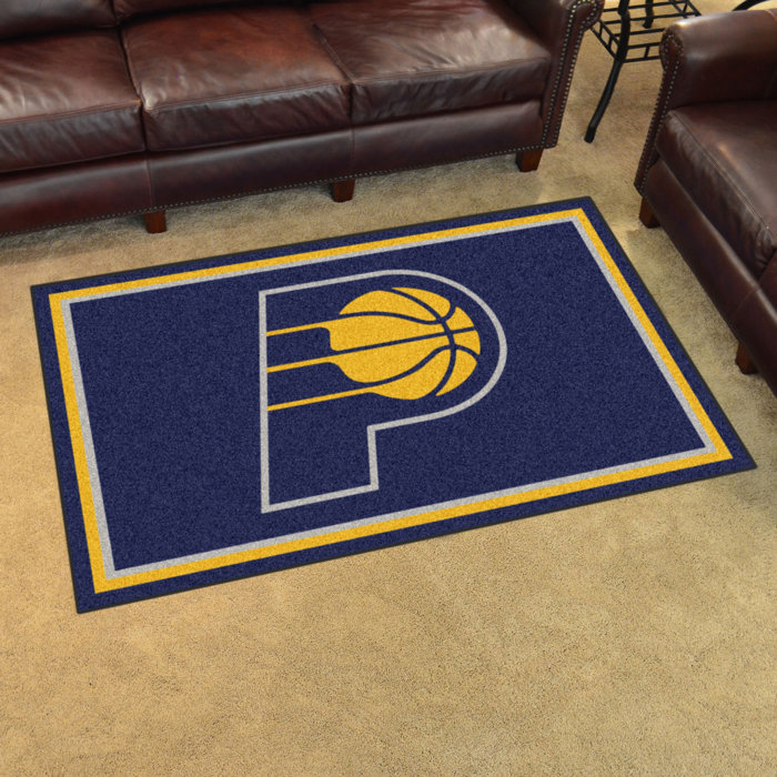 Fanmats Nba Indiana Pacers 72 In X 48 In Non Slip Indoor Only