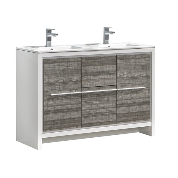 Trieste Allier Rio 47 Double Bathroom Vanity Set by Fresca