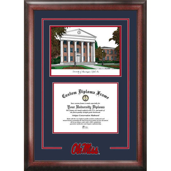 NCAA Spirit Graduate Diploma Picture Frame by Campus Images