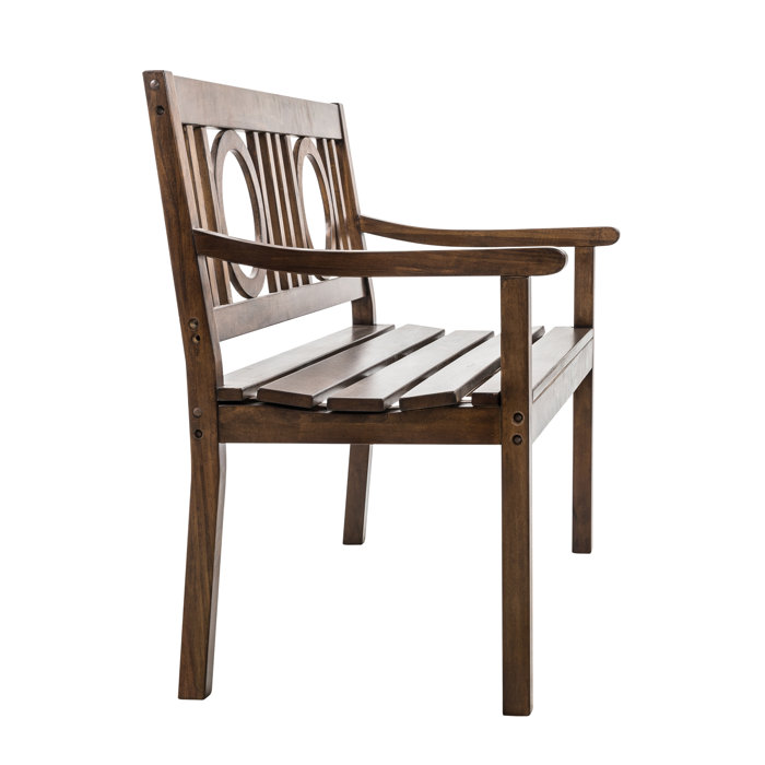 Birch Lane Clancy Wooden Garden Bench Reviews Wayfair Ca