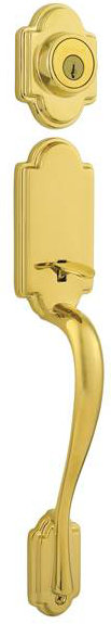 Arlington Bottom Half Entry Set with Interior Hancock Knob for use with Kwikset Electronic Deadbolts by Kwikset