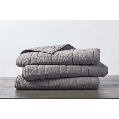 Organic Cotton Single Comforter Coyuchi Color Mid Gray Size Twin