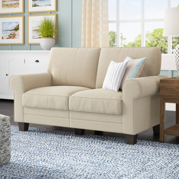 Buxton 61 Rolled Arm Loveseat by Beachcrest Home