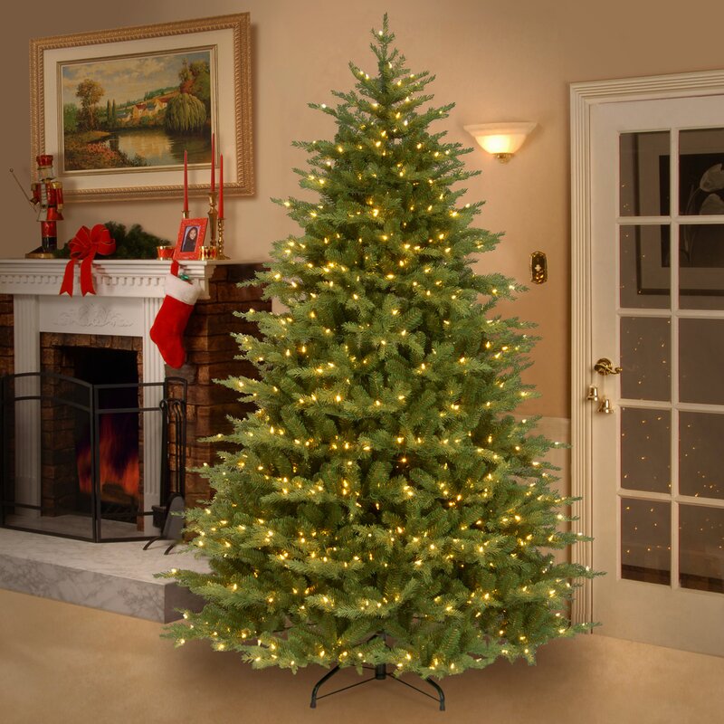 National Tree Co. Nordic Green Spruce Artificial Christmas Tree with ...