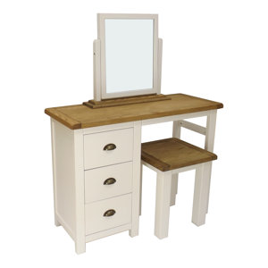 Schminktisch-Set mit Spiegel von Hazelwood Home