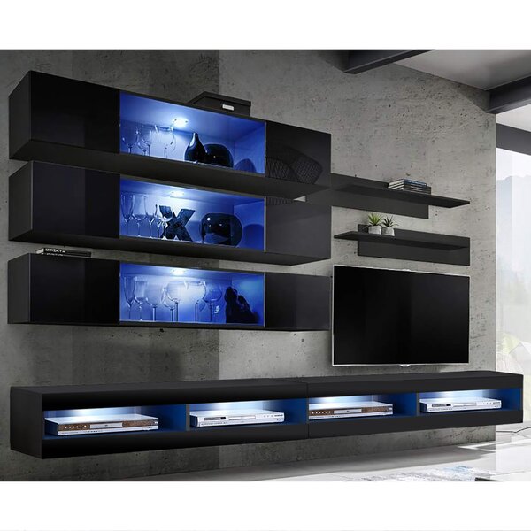 Longfellow Floating Entertainment Center For TVs Up To 70