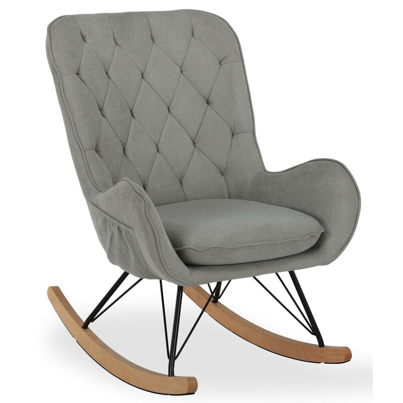 blue nursing chair