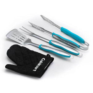 4 Piece Grilling Tool Set