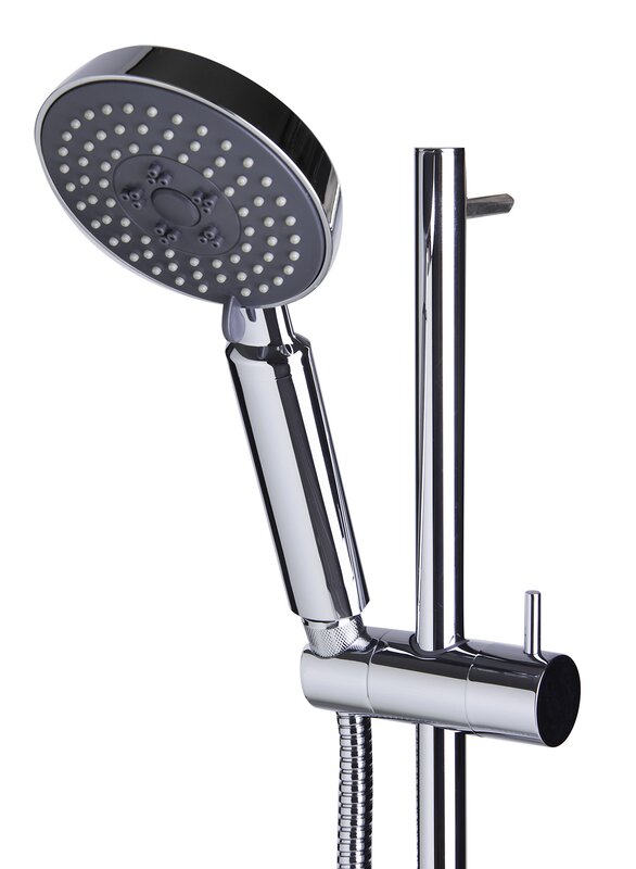 Alfi Brand Sliding Rail Hand Held Shower Head Set & Reviews | Wayfair