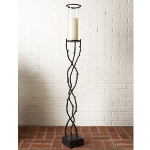 Floor Height Candle Holder Wayfair Ca Willow Floor Hurricane Candle Holder