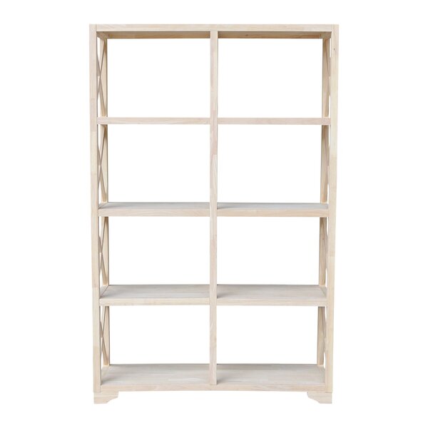 Gallegos X-Design Etagere Bookcase By Rosecliff Heights