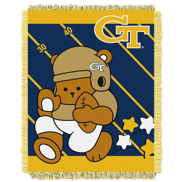 Collegiate Georgia Tech Baby Blanket by Northwest Co.