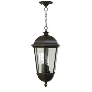 Oakhill 3-Light Aluminum Outdoor Hanging Lantern