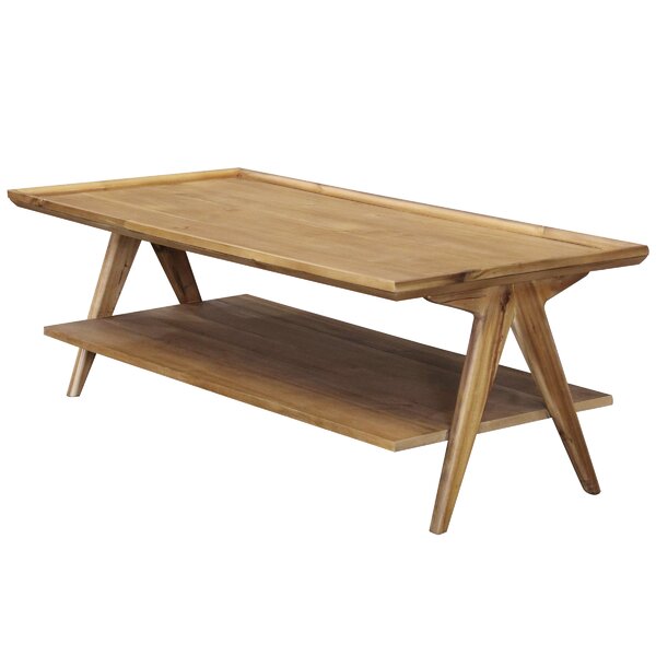 Maston Solid Wood Coffee Table By Union Rustic