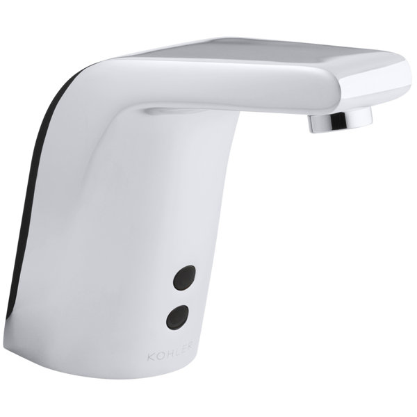 Sculpted Single-Hole Touchless Dc-Powered Commercial Bathroom Sink Faucet with Insight Technology and 5-3/4 Spout by Kohler
