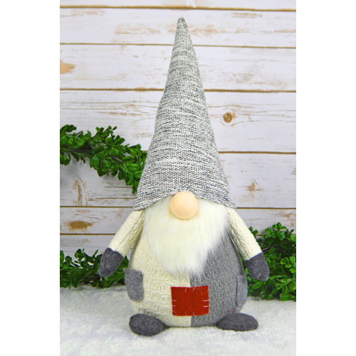 The Holiday Aisle Jozua Fabric Gnome Decoration Reviews Wayfair