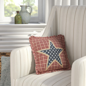 Adell Star 100% Cotton Throw Pillow