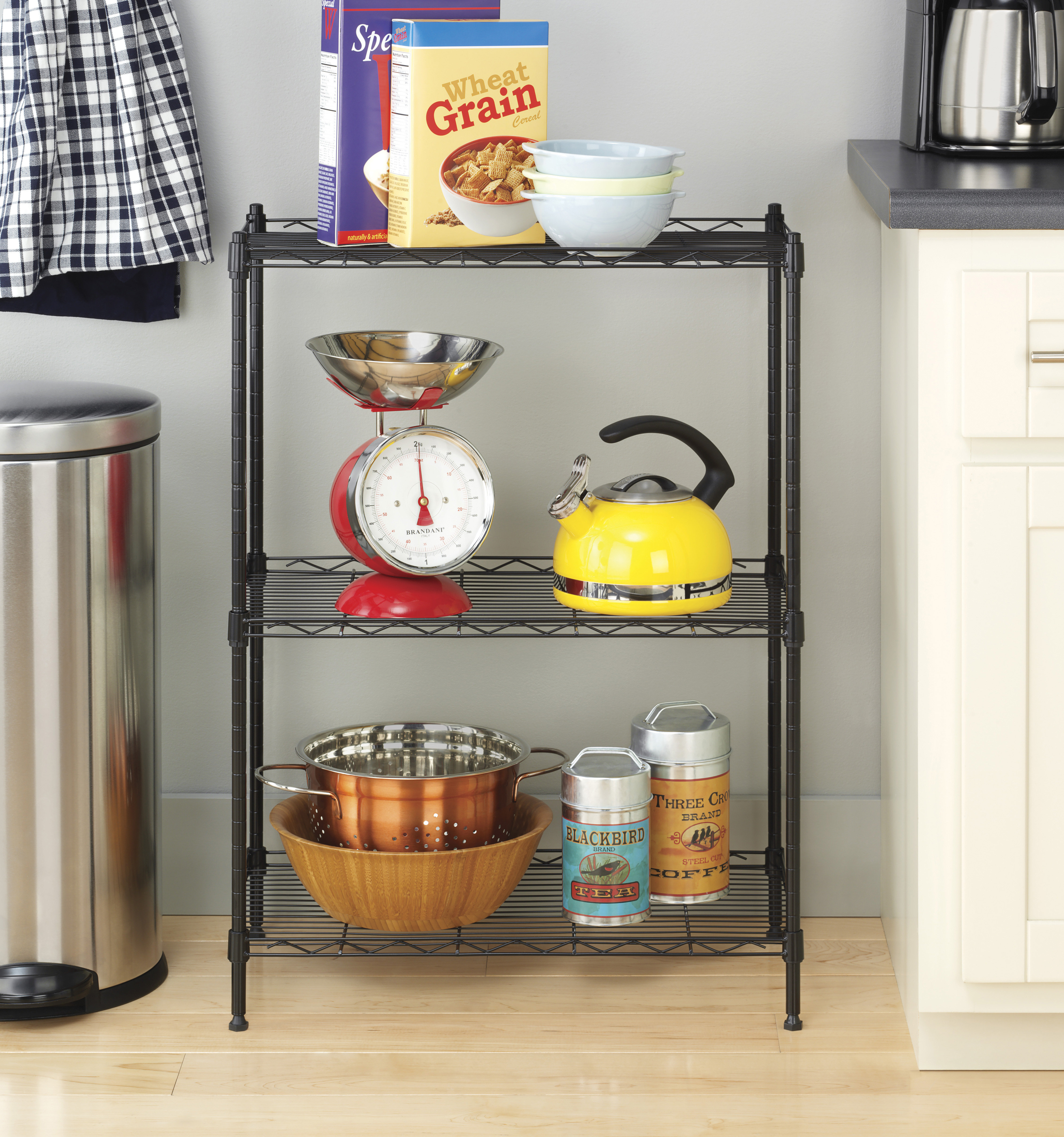 Wfx Utility Tessa 33 38 H X 23 5 W 3 Tier Shelving Unit Wfx Utility Tessa 33 38 H X 23 5 W 3