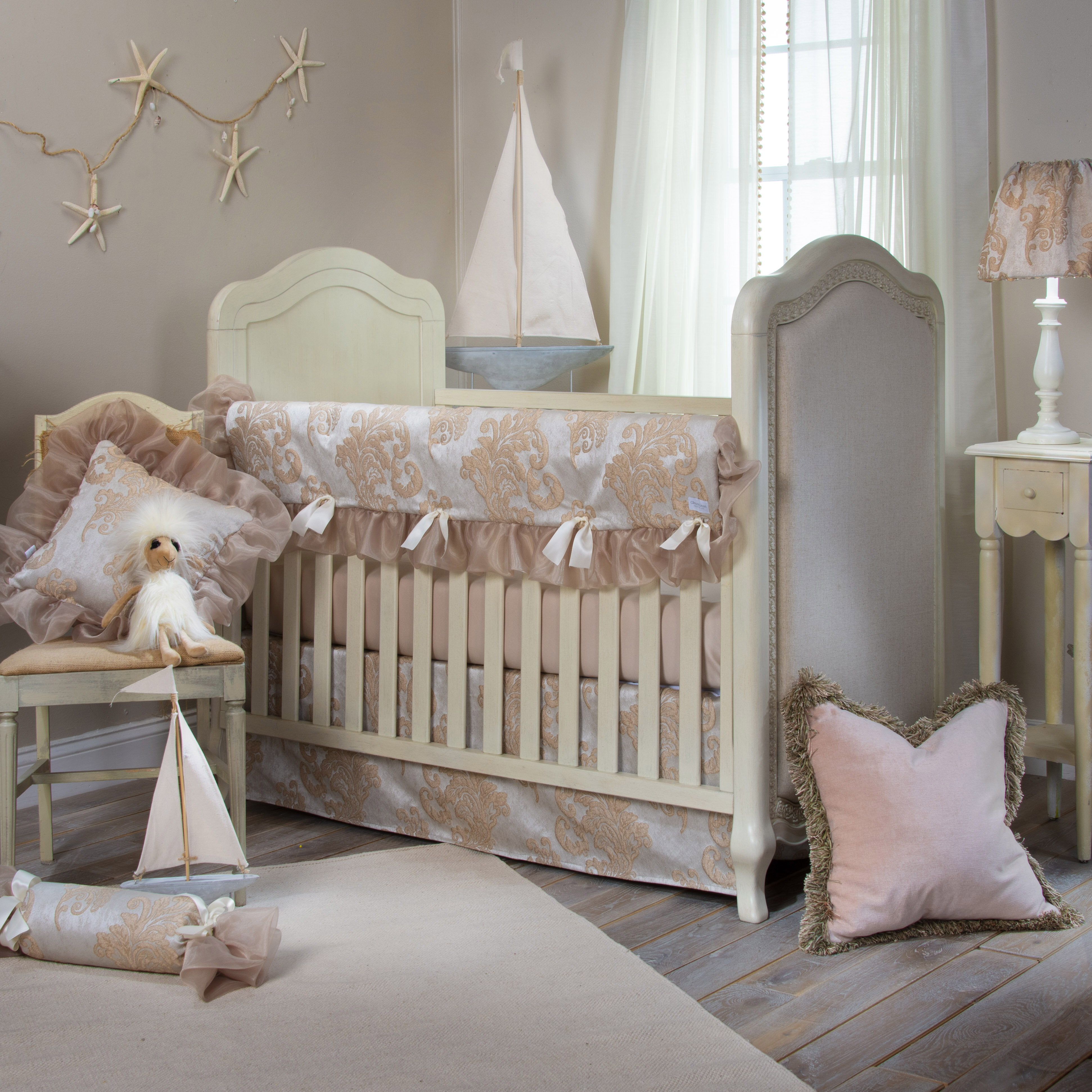 2 piece crib set