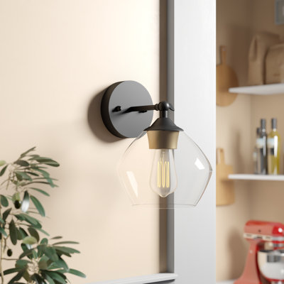 Aadi 1 Light Armed Sconce Mercury Row Shefinds