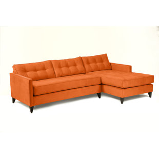 Mustard Yellow Sectional Sofa Wayfair Quickview